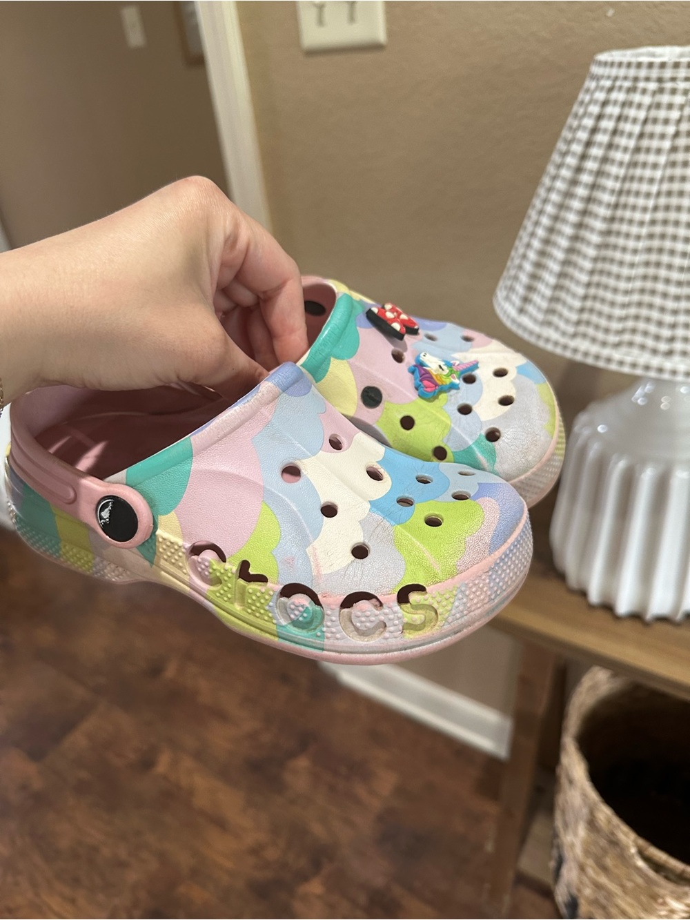 Girls crocs 12c